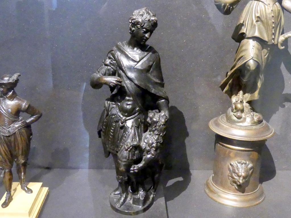 Niccolò Roccatagliata (1596–1600), Androklus mit dem Löwen, Frankfurt am Main, Liebieghaus Skulpturensammlung, Renaissance, um 1593–1600, Bild 1/2