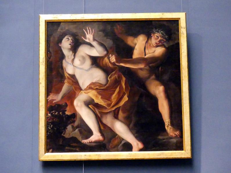 Giovanni Antonio Burrini (1679–1700), Orpheus und Eurydike, Wien, Kunsthistorisches Museum, Saal VI, um 1695–1705, Bild 1/2