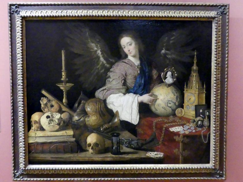 Antonio de Pereda (1634–1655), Allegorie der Vergänglichkeit, Wien, Kunsthistorisches Museum, Kabinett 10, um 1634