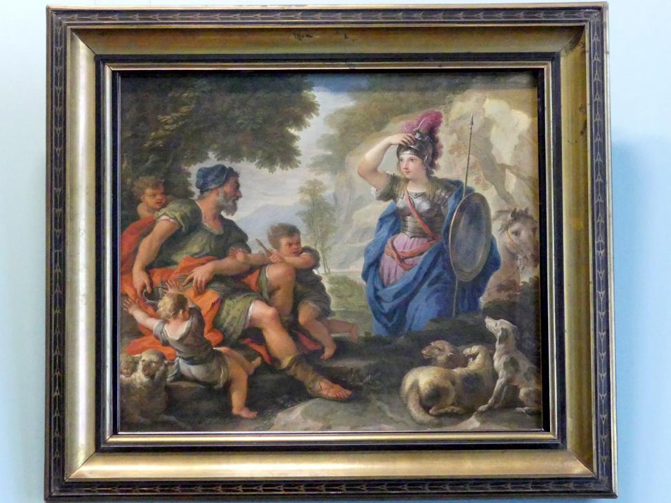 Paolo De Matteis (1701–1715), Erminia bei den Hirten, Wien, Kunsthistorisches Museum, Kabinett 13, um 1715, Bild 1/2