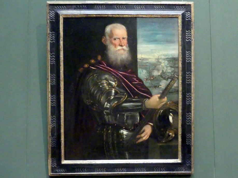 Tintoretto (Jacopo Robusti) (1540–1590), Sebastiano Venier, Wien, Kunsthistorisches Museum, Saal XV, nach 1571