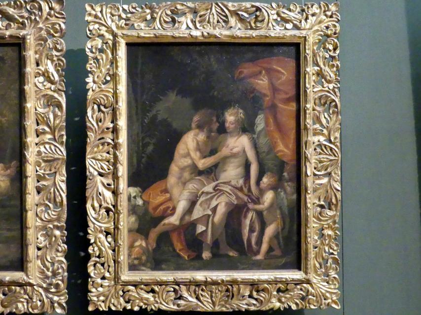 Paolo Caliari (Veronese) (1547–1587), Venus und Adonis, Wien, Kunsthistorisches Museum, Saal XV, um 1586, Bild 1/2