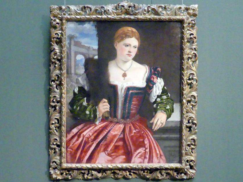Bildnis einer jungen Dame, Wien, Kunsthistorisches Museum, Saal XV, um 1540
