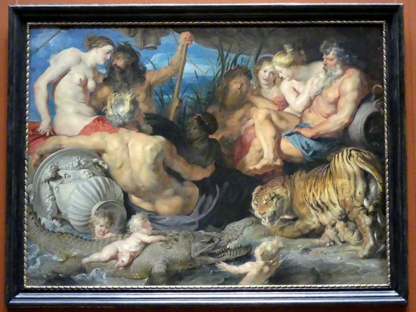 Peter Paul Rubens (1598–1650), Die vier Flüsse des Paradieses, Wien, Kunsthistorisches Museum, Saal XIV, um 1615