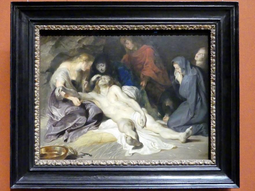 Peter Paul Rubens (1598–1650), Beweinung Christi, Wien, Kunsthistorisches Museum, Saal XIV, 1614, Bild 1/2