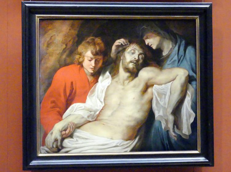 Peter Paul Rubens (1598–1640), Beweinung Christi durch Maria und Johannes, Wien, Kunsthistorisches Museum, Saal XIV, um 1614–1615