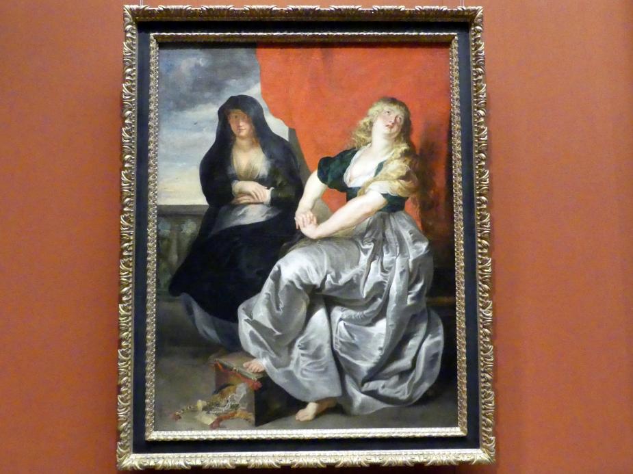 Peter Paul Rubens (1598–1650), Reuige Magdalena und ihre Schwester Martha, Wien, Kunsthistorisches Museum, Saal XIV, um 1620