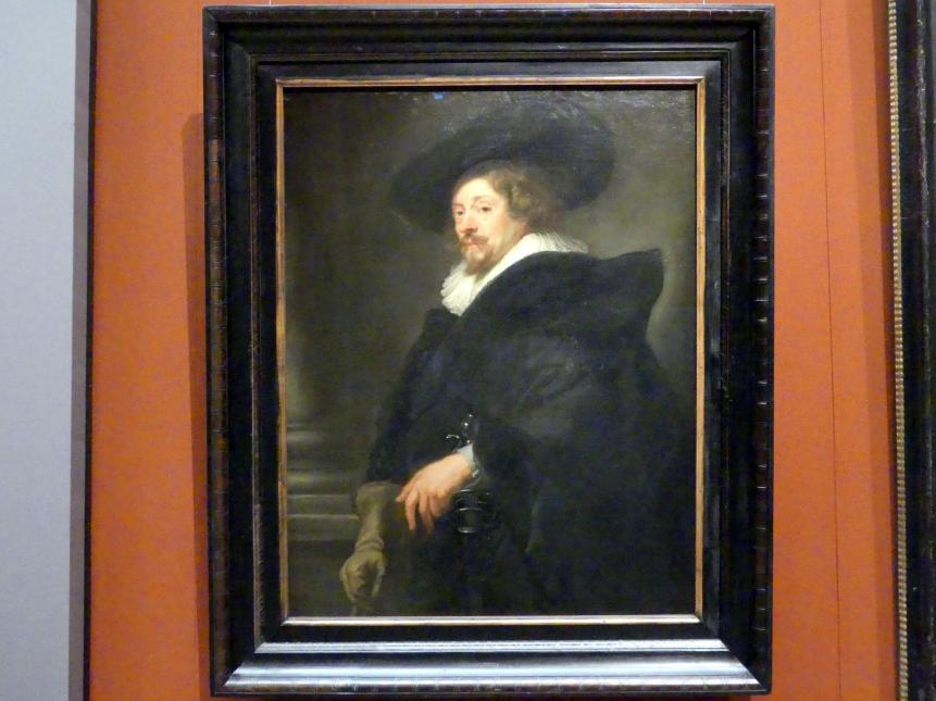 Peter Paul Rubens (1598–1640), Selbstbildnis, Wien, Kunsthistorisches Museum, Saal XIII, 1638–1640