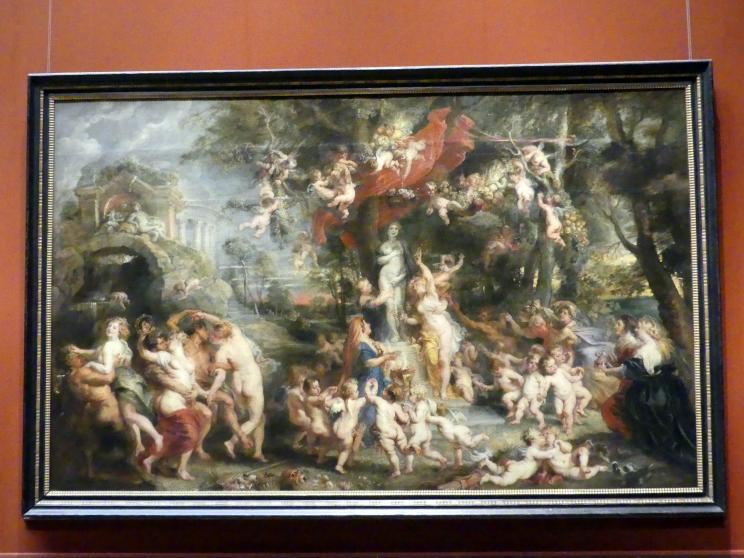 Peter Paul Rubens (1598–1650), Venusfest, Wien, Kunsthistorisches Museum, Saal XIII, 1636–1637, Bild 1/2