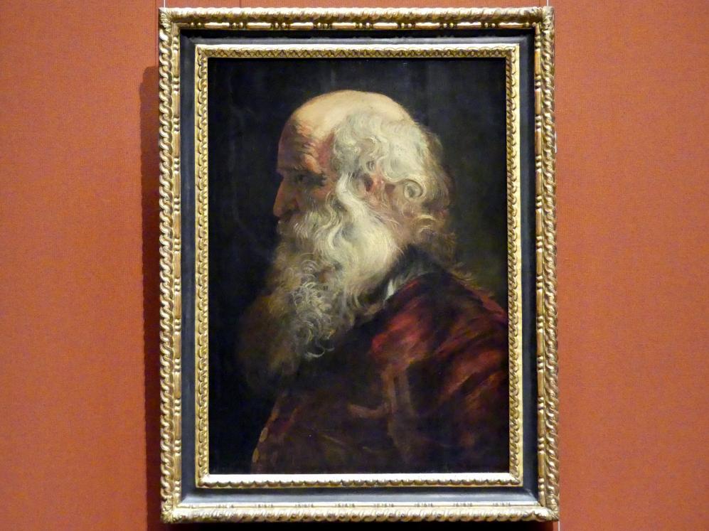 Peter Paul Rubens (1598–1640), Studienkopf eines Greises, Wien, Kunsthistorisches Museum, Saal XIII, 1610–1615, Bild 1/2