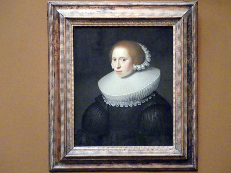 Michiel van Mierevelt (1608–1630), Bildnis einer jungen Frau, Wien, Kunsthistorisches Museum, Saal XII, 1630, Bild 1/2