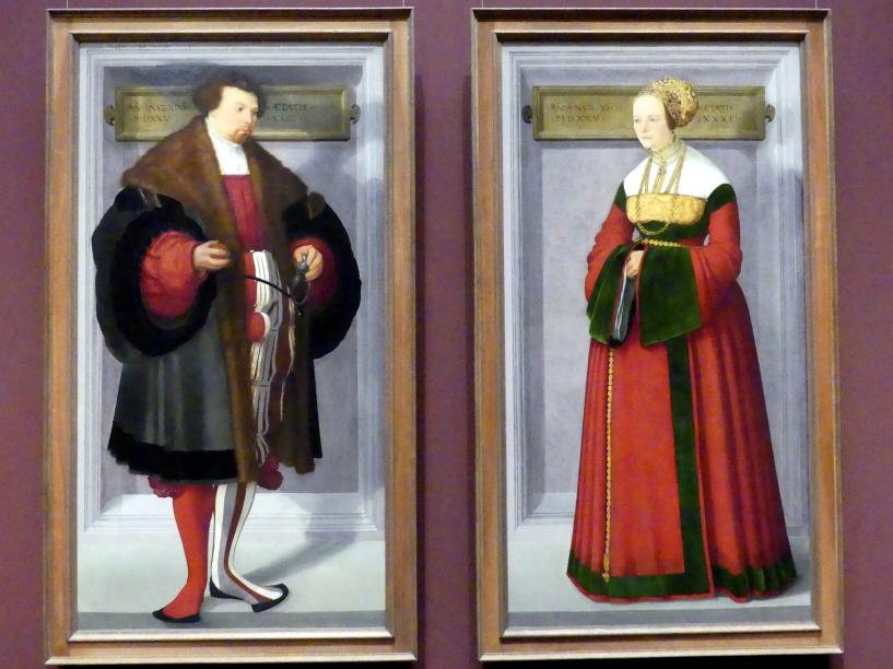 Christoph Amberger (1525–1552), Bildnis eines Mannes, Wien, Kunsthistorisches Museum, Saal IX, 1525, Bild 2/3