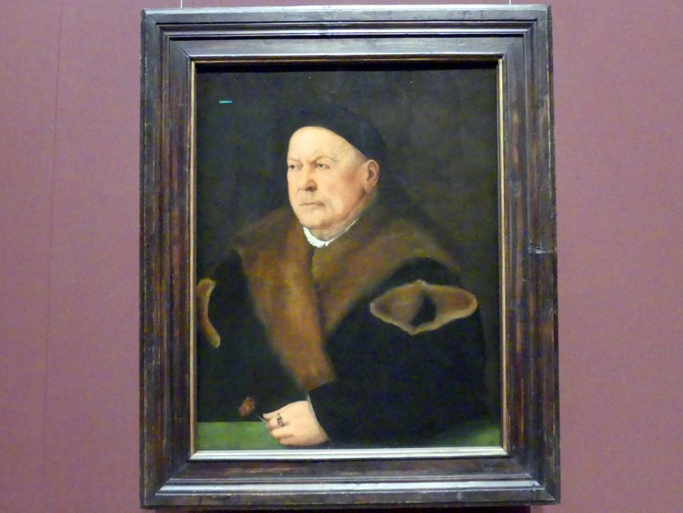 Christoph Amberger (1525–1552), Der Augsburger Patrizier Ulrich Sulzer, Wien, Kunsthistorisches Museum, Saal IX, 1538