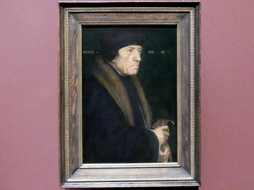 Hans Holbein der Jüngere (1517–1543), Dr. John Chambers, Wien, Kunsthistorisches Museum, Saal IX, 1543, Bild 1/2