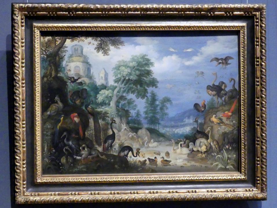 Roelant Savery (1602–1634), Landschaft mit Vögeln, Wien, Kunsthistorisches Museum, Kabinett 17, 1629