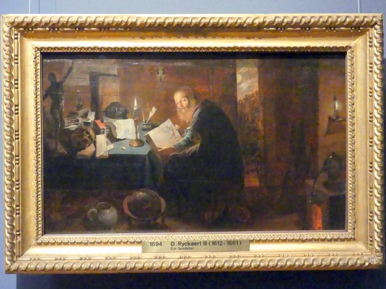 David Ryckaert III. (1649–1655), Alchemist, Wien, Kunsthistorisches Museum, Kabinett 17, 1649, Bild 1/2