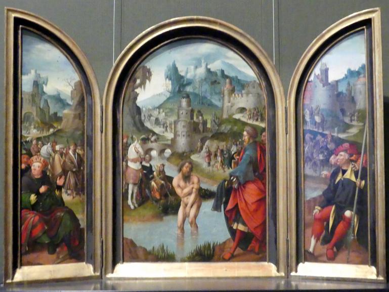 Cornelis Engebrechtsz (1501–1522), Flügelaltärchen, Wien, Kunsthistorisches Museum, Kabinett 21, um 1520–1525
