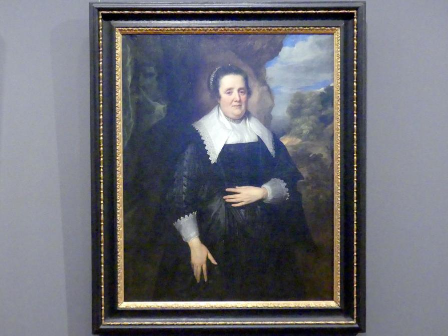 Anthonis (Anton) van Dyck (1614–1641), Bildnis einer Frau, Wien, Kunsthistorisches Museum, Kabinett 23, 1634, Bild 1/2
