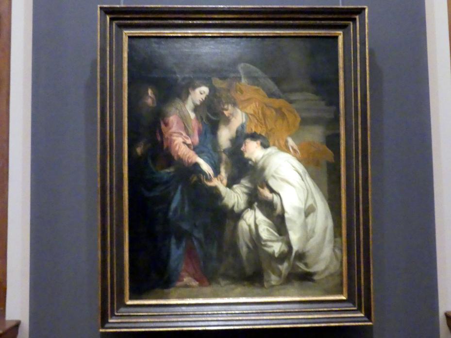 Anthonis (Anton) van Dyck (1614–1641), Mystische Verlobung des seligen Hermann Joseph mit Maria, Wien, Kunsthistorisches Museum, Kabinett 23, 1630