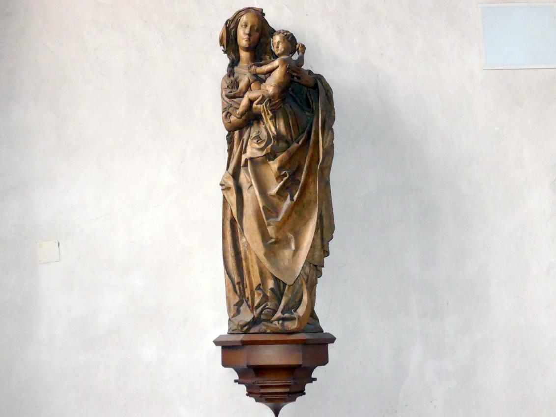 Tilman Riemenschneider (1487–1523), Maria mit Kind, Haßfurt, Pfarrkirche St. Kilian, Kolonat und Totnan, 1485–1490, Bild 1/3