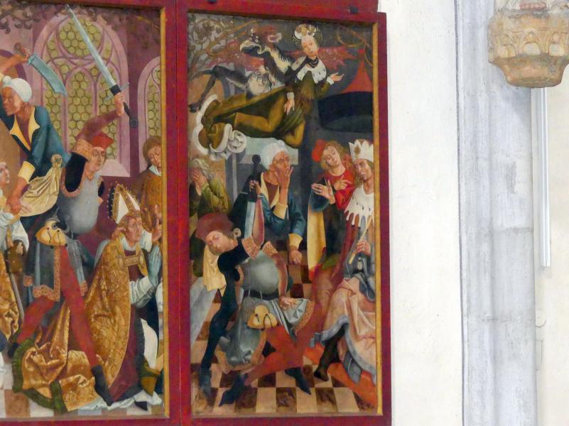 Veit Stoß (1495–1524), Tafeln mit Szenen aus der Kilianslegende, Münnerstadt, Pfarrkirche St. Maria Magdalena, 1504–1505, Bild 4/4