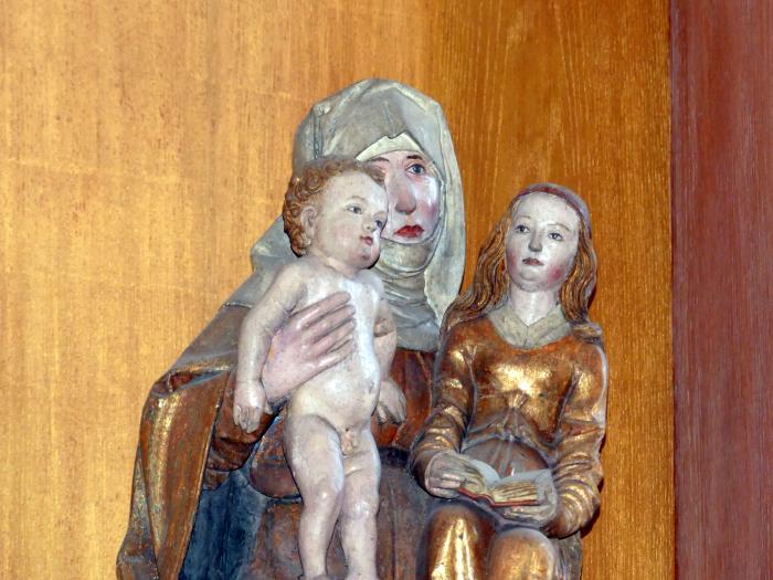 Tilman Riemenschneider (Werkstatt) (1487–1520), Hl. Anna selbdritt, Münnerstadt, Pfarrkirche St. Maria Magdalena, Undatiert, Bild 3/6