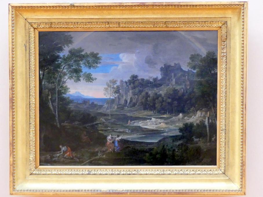 Joseph Anton Koch (1796–1835), Landschaft mit Regenbogen, Schweinfurt, Museum Georg Schäfer, Saal 10, 1807, Bild 1/2