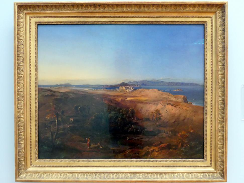 Carl Rottmann (1823–1849), Naxos, Schweinfurt, Museum Georg Schäfer, Saal 11, um 1845–1848, Bild 1/2