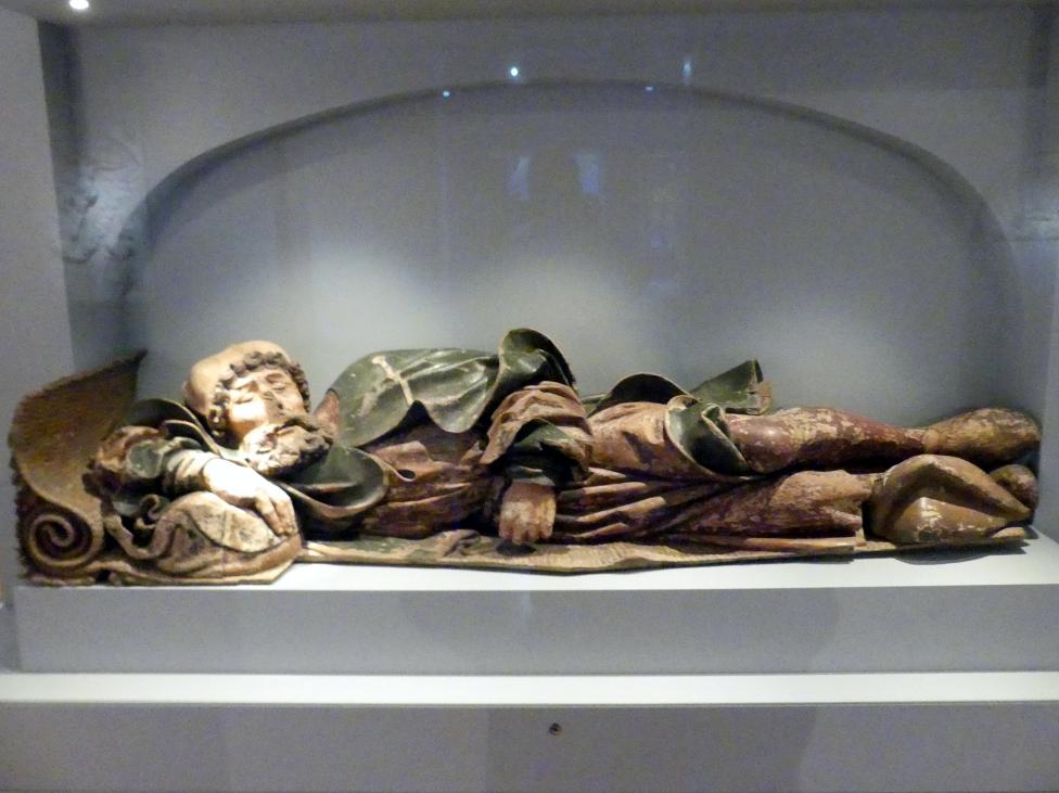 Sebastian Loscher (1512–1525), Hl. Alexius aus der Barfüsserkirche, Augsburg, Barfüßerkirche, jetzt Augsburg, Maximilianmuseum, Sakrale Bildwerke aus Augsburg, 1513