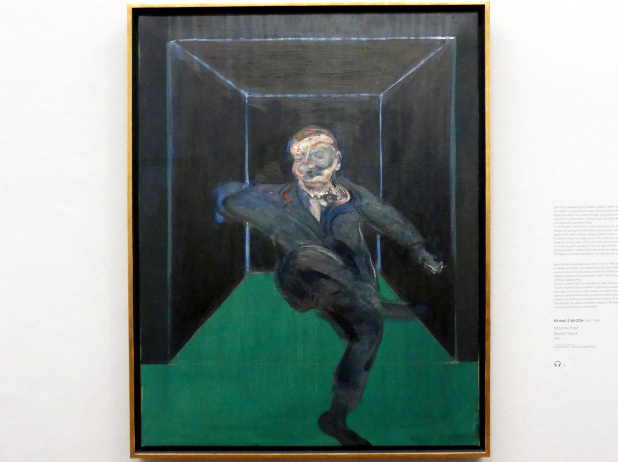 Francis Bacon (1945–1991), Sitzende Figur, Wien, Albertina, Sammlung Batliner, Saal 8, 1960