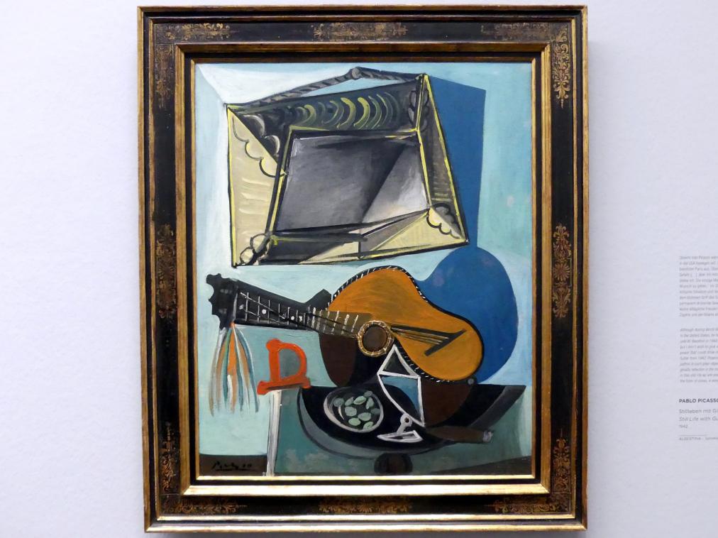Pablo Picasso (1897–1972), Stillleben mit Gitarre, Wien, Albertina, Sammlung Batliner, Saal 8, 1942
