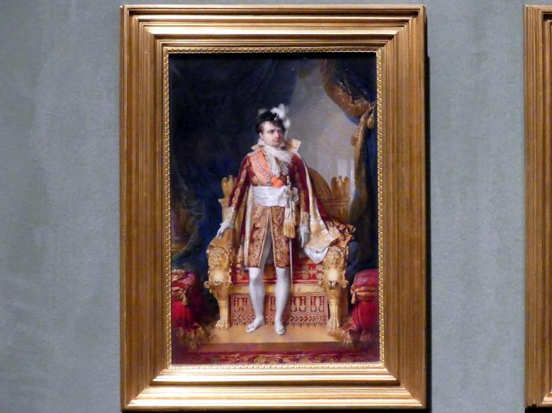 Jean-Baptiste Isabey (1810), Napolean I. Bonaparte, Kaiser der Franzosen, Wien, Kunsthistorisches Museum, Weltliche und Geistliche Schatzkammer, 1810