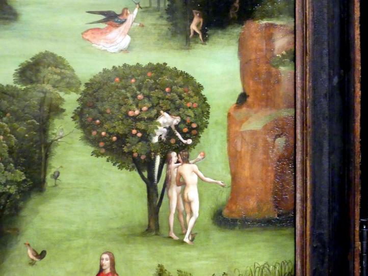 Hieronymus Bosch (1475–1510), Weltgerichts-Triptychon, Wien, Akademie der bildenden Künste, um 1490–1505, Bild 24/41