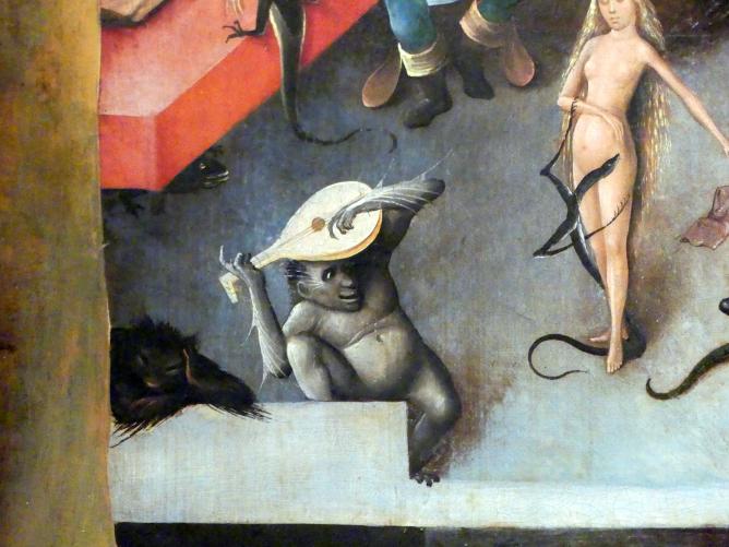Hieronymus Bosch (1475–1510), Weltgerichts-Triptychon, Wien, Akademie der bildenden Künste, um 1490–1505, Bild 36/41