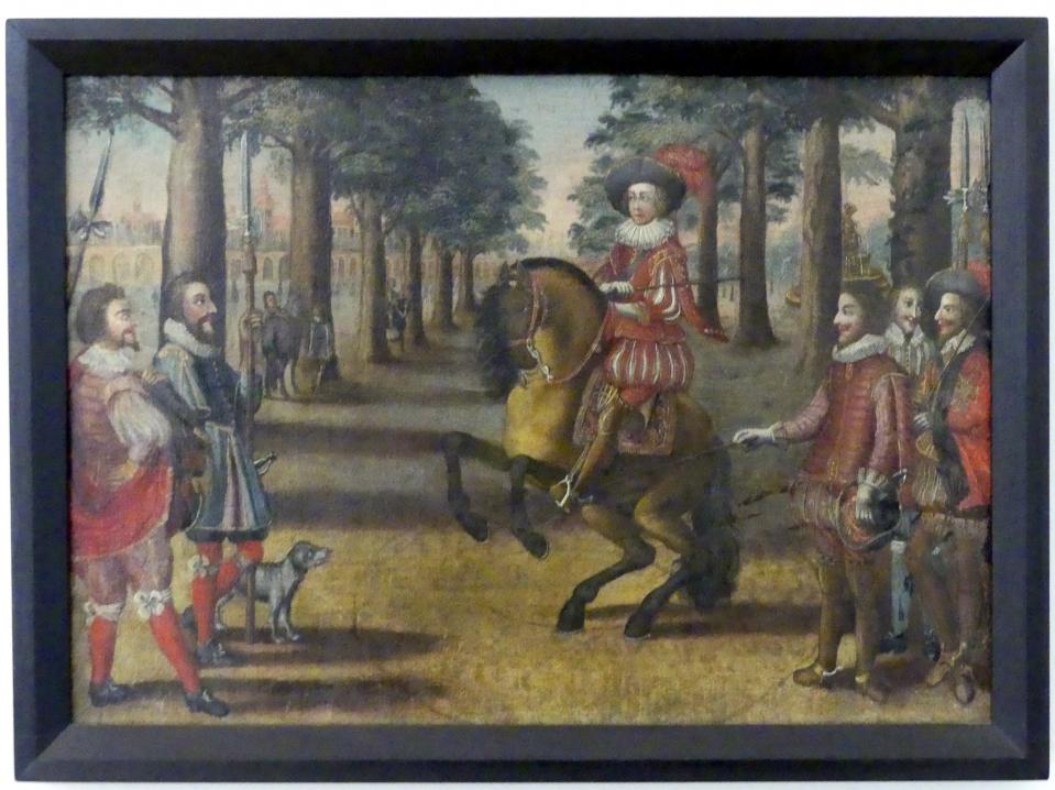 Reiterspiele, Linz, Oberösterreichisches Landesmuseum, Saal der historischen Waffen, um 1700, Bild 5/11
