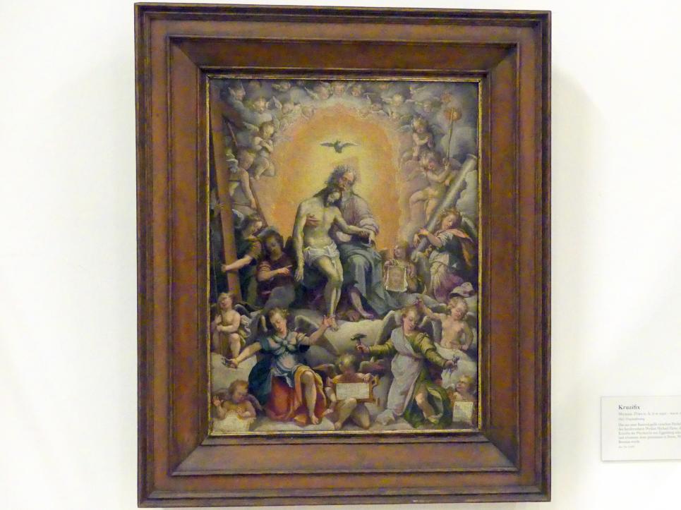 Allegorie der Passion Christi, Linz, Oberösterreichisches Landesmuseum, Barocke Glaubenswelt, Beginn 17. Jhd., Bild 1/2