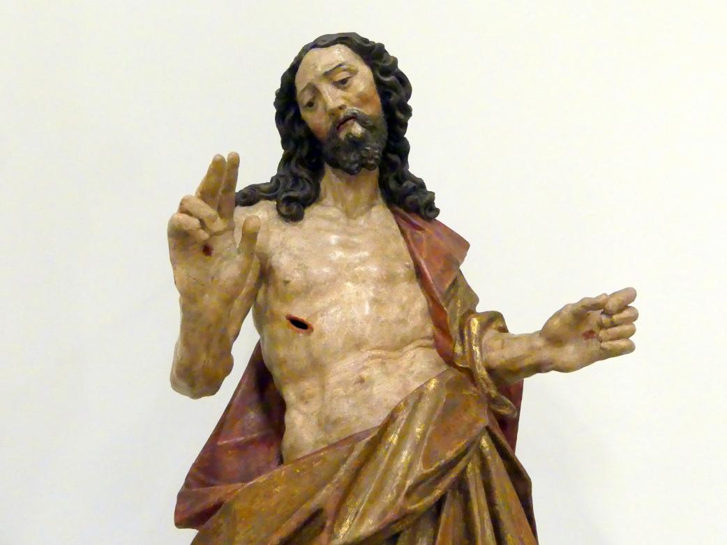 Michael Zürn der Ältere (1614–1650), Christus als Salvator Mundi, Linz, Oberösterreichisches Landesmuseum, Barocke Glaubenswelt, um 1645–1650, Bild 3/5