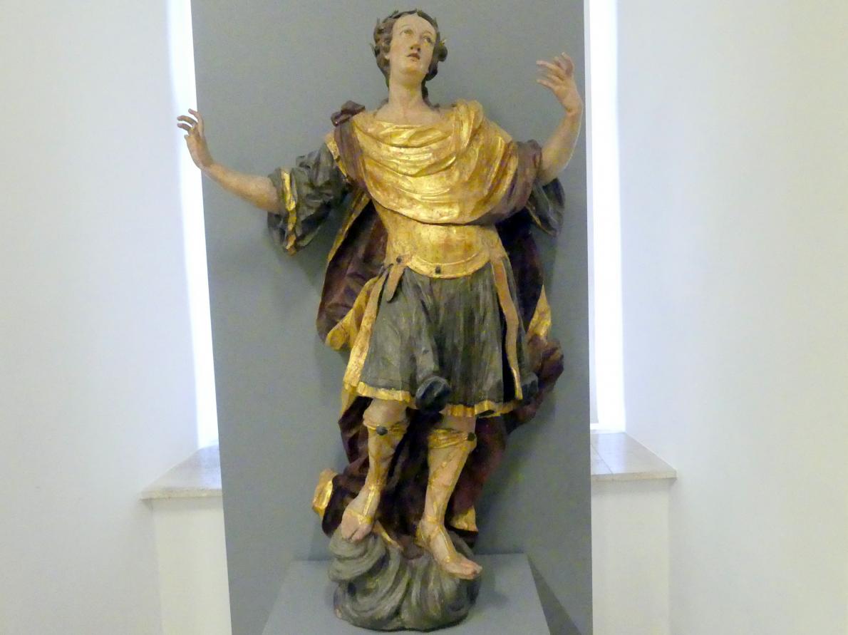 Heiliger in Verzückung, Linz, Oberösterreichisches Landesmuseum, Barocke Glaubenswelt, um 1730, Bild 1/3