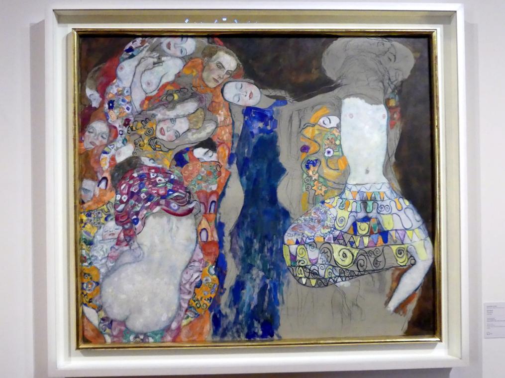 Gustav Klimt (1891–1917), Die Braut, Wien, Museum Oberes Belvedere, Saal 4, 1917–1918