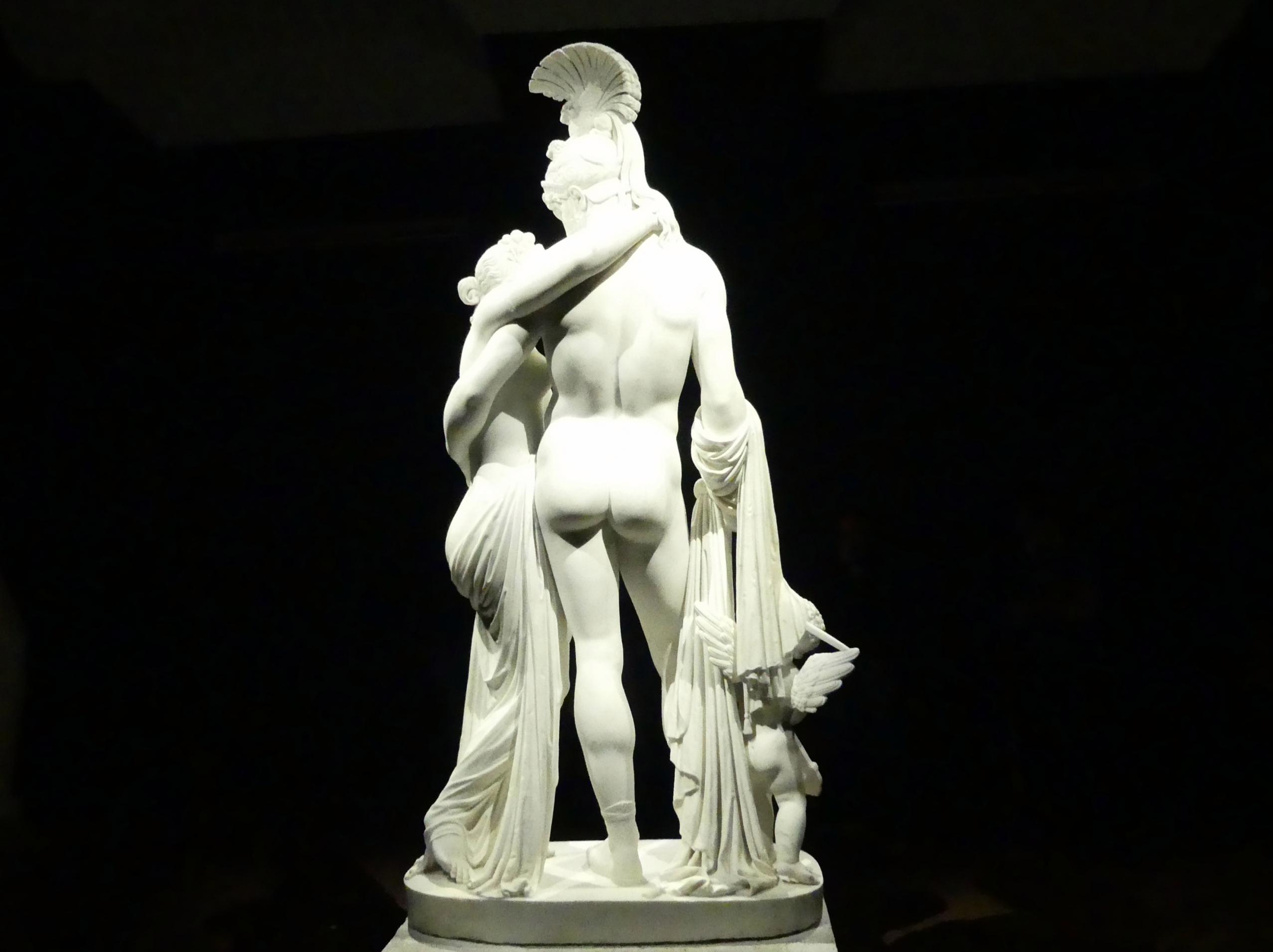Leopold Kiesling (1809), Mars und Venus mit Amor, Wien, Museum Oberes Belvedere, Saal 9, 1809, Bild 6/12