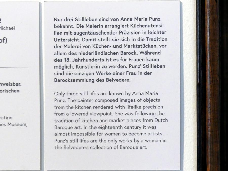 Anna Maria Punz (1754), Stillleben mit Küchengeschirr, Zwiebel und Kohlrabi, Wien, Museum Oberes Belvedere, Saal 14, 1754, Bild 3/3