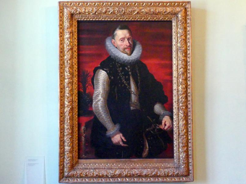 Peter Paul Rubens (Werkstatt) (1615–1635), Bildnis Erzherzog Albrecht VII. von Österreich (1559-1621), Augsburg, Deutsche Barockgalerie im Schaezlerpalais, Saal 27 - Haberstock-Stiftung: Malerie des 16. bis 20. Jahrhunderts, um 1615
