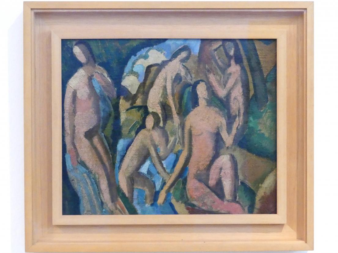 André Derain (1904–1944), Die Badenden, Schwäbisch Hall, Kunsthalle Würth, Ausstellung "Das Musée d'Art moderne de la Ville de Paris zu Gast in der Kunsthalle Würth" vom 15.04.-15.09.2019, 1907
