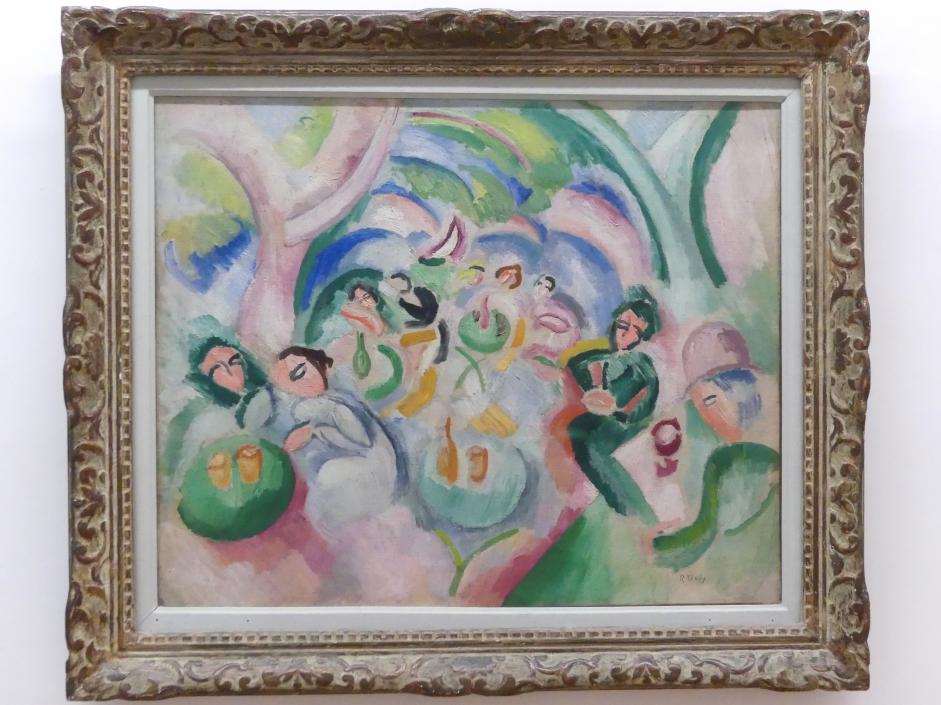 Raoul Dufy (1903–1937), Der Aperitif, Schwäbisch Hall, Kunsthalle Würth, Ausstellung "Das Musée d'Art moderne de la Ville de Paris zu Gast in der Kunsthalle Würth" vom 15.04.-15.09.2019, 1908