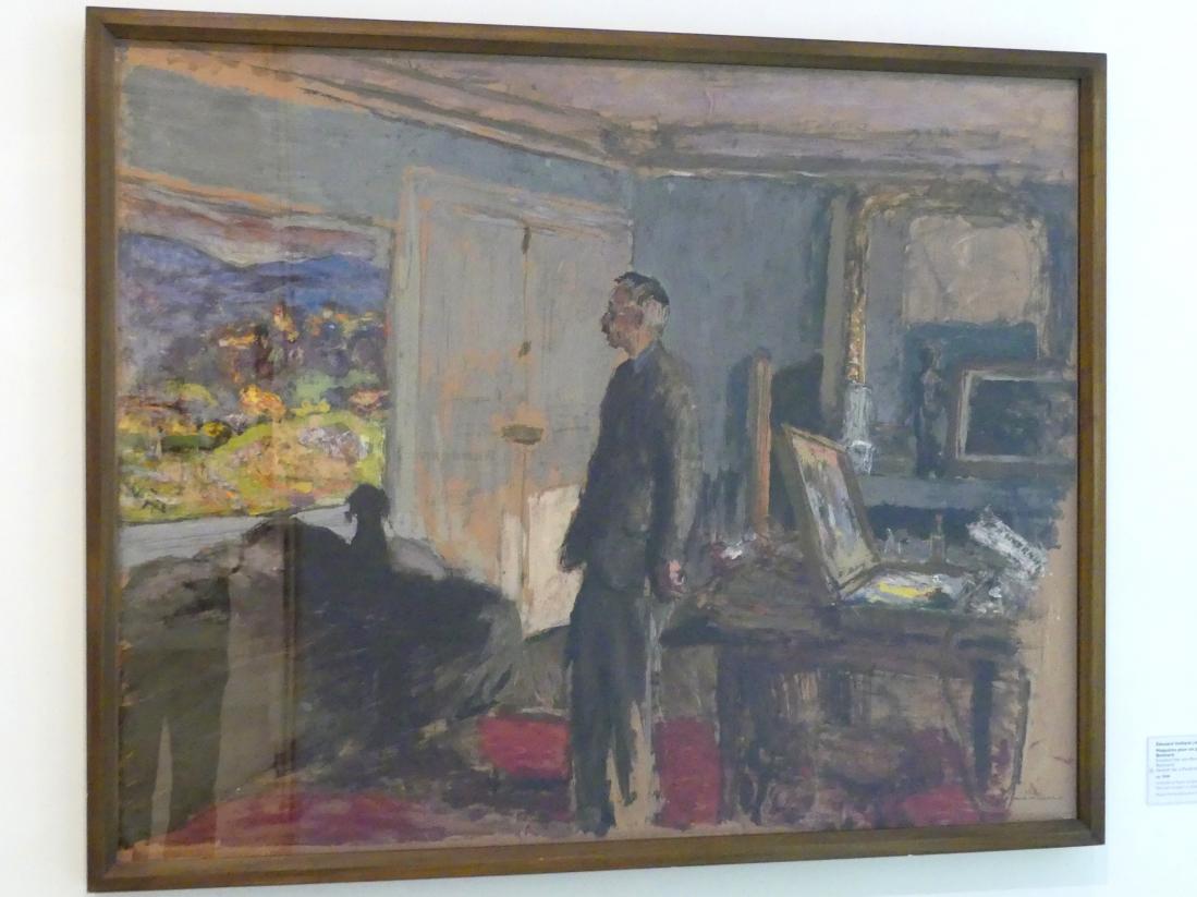 Édouard Vuillard (1889–1939), Entwurf für ein Porträt von Bonnard, Schwäbisch Hall, Kunsthalle Würth, Ausstellung "Das Musée d'Art moderne de la Ville de Paris zu Gast in der Kunsthalle Würth" vom 15.04.-15.09.2019, um 1930