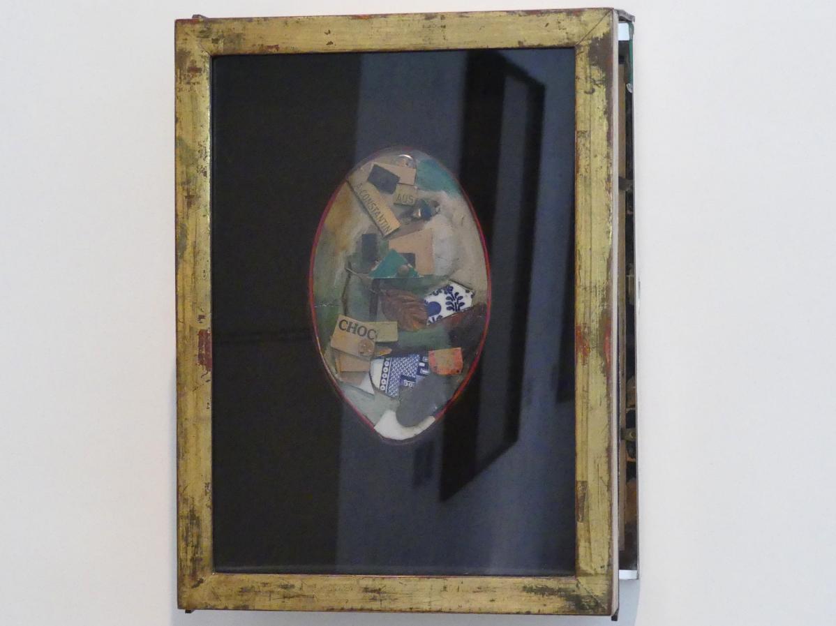 Kurt Schwitters (1919–1947), Spiegel-Collage, Schwäbisch Hall, Kunsthalle Würth, Ausstellung "Das Musée d'Art moderne de la Ville de Paris zu Gast in der Kunsthalle Würth" vom 15.04.-15.09.2019, 1920–1922