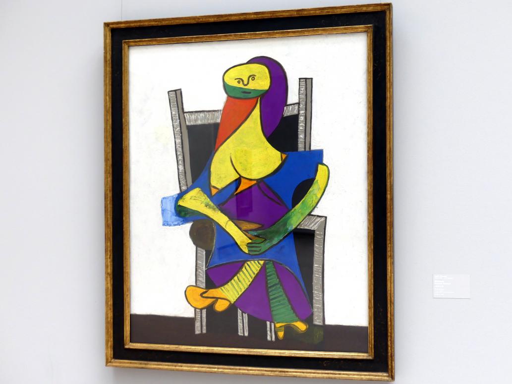 Pablo Picasso (1897–1972), Sitzende, Stuttgart, Staatsgalerie, Internationale Malerei und Skulptur 4, 1937–1938