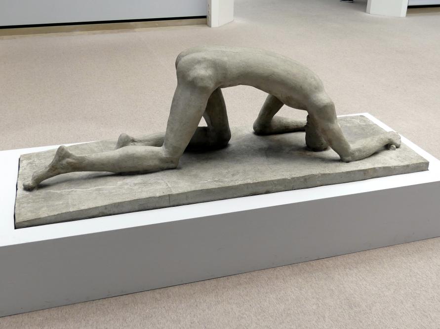Wilhelm Lehmbruck (1909–1918), Der Gestürzte, Stuttgart, Staatsgalerie, Internationale Malerei und Skulptur 6, 1915