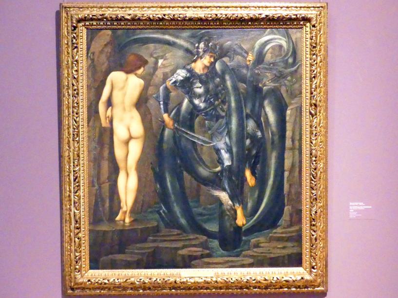 Edward Burne-Jones (1877–1892), Die Erfüllung des Schicksals, Stuttgart, Staatsgalerie, Europäische Malerei und Skulptur 1, 1888, Bild 1/2