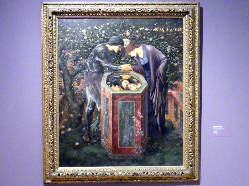 Edward Burne-Jones (1877–1892), Das Schreckenshaupt, Stuttgart, Staatsgalerie, Europäische Malerei und Skulptur 1, 1885–1887, Bild 1/2